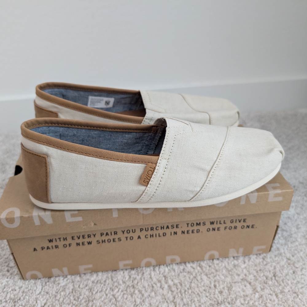TOMS Classic Natural Hemp Rare